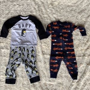 Bundle of baby pijamas.